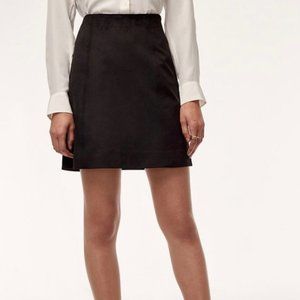 Like new! Aritzia Babaton Modern Mini "Hopper" Skirt. Black, Sz 4, Flawless.
